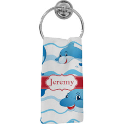 Dolphins Hand Towel - Full Print (Personalized)
