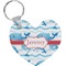 Dolphins Heart Keychain (Personalized)