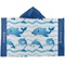 Dolphins Hooded towel
