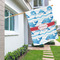 Dolphins House Flags - Double Sided - LIFESTYLE