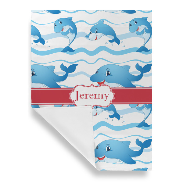 Dolphins House Flags - Single Sided - FRONT FOLDED