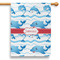 Dolphins 28" House Flag (Personalized)