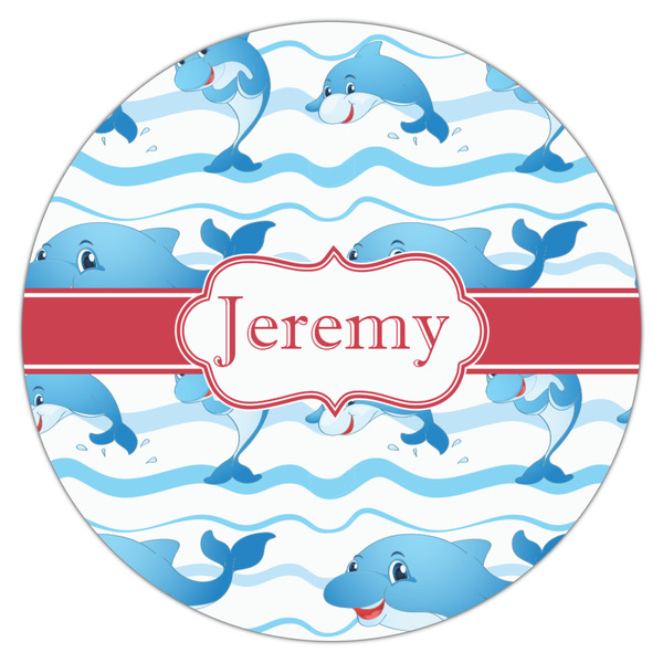 Dolphins Icing Circle - Large - Single