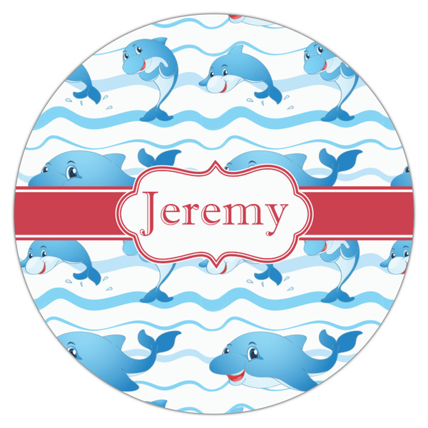 Dolphins Icing Circle - Medium - Single