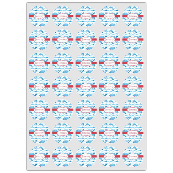Dolphins Icing Circle - XSmall - Set of 35