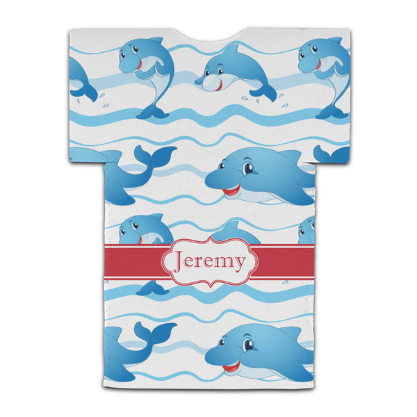 Dolphins Jersey Bottle Cooler - BACK (flat)
