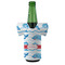 Dolphins Jersey Bottle Cooler - FRONT (on bottle)