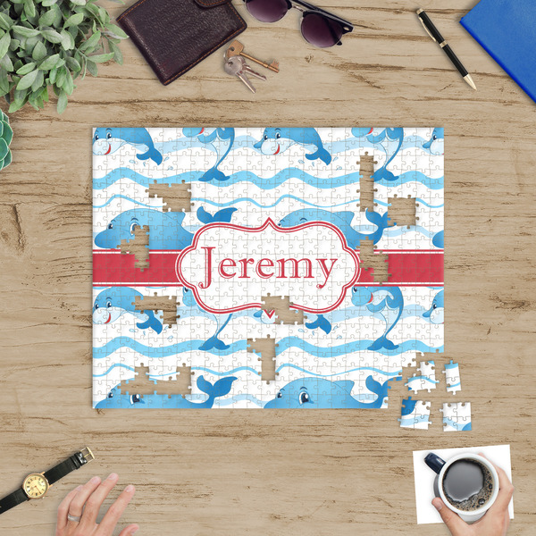 Dolphins Jigsaw Puzzle 500 Piece - In Context