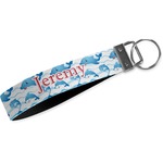 Dolphins Webbing Keychain Fob - Small (Personalized)