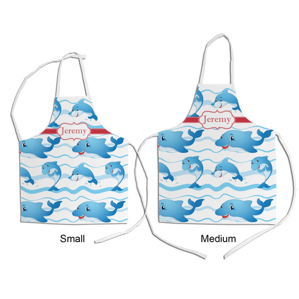 Dolphins Kid's Aprons - Comparison