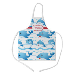 Dolphins Kid's Apron - Medium (Personalized)