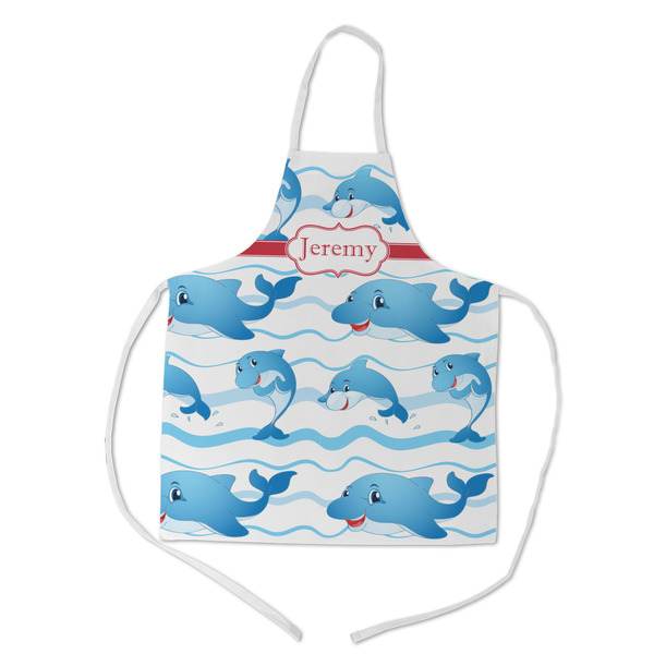 Custom Dolphins Kid's Apron w/ Name or Text