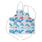Dolphins Kid's Apron w/ Name or Text