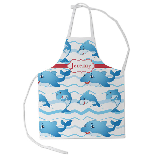 Custom Dolphins Kid's Apron - Small (Personalized)