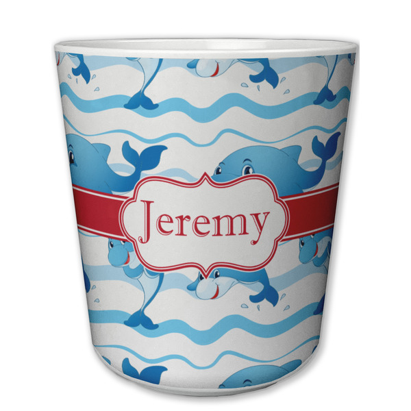 Custom Dolphins Plastic Tumbler 6oz (Personalized)