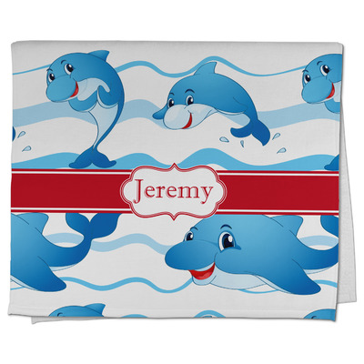 Dolphins Kitchen Towel - Full Print (Personalized)