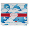 Dolphins Kitchen Towel - Poly Cotton - Folded Half