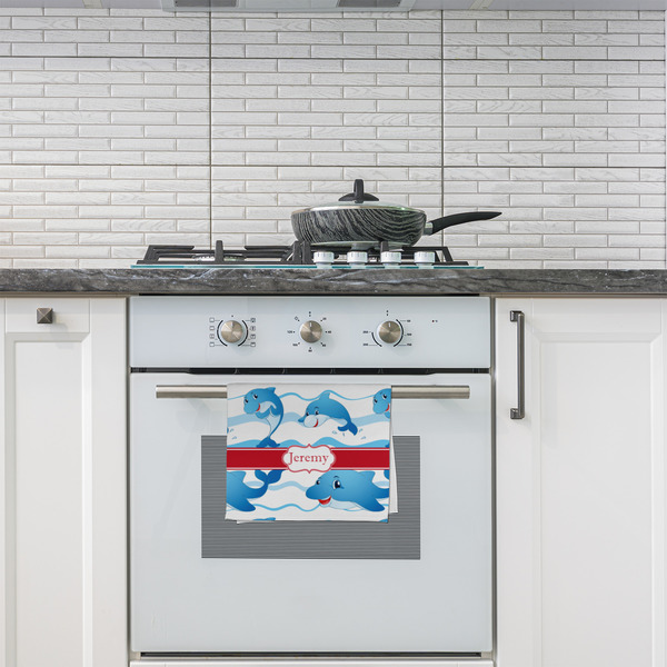 Dolphins Kitchen Towel - Poly Cotton - Lifestyle