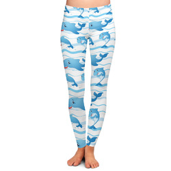 Dolphins Ladies Leggings - Extra Small (Personalized)