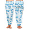 Dolphins Ladies Leggings - Front and Back