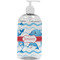 Dolphins Plastic Soap / Lotion Dispenser (16 oz - Large - White) (Personalized)