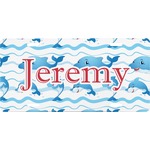 Dolphins Front License Plate (Personalized)