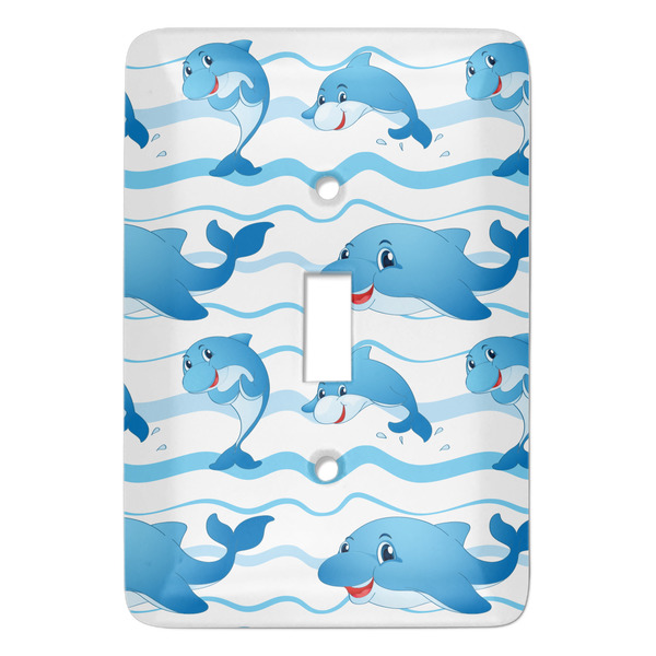 Custom Dolphins Light Switch Cover