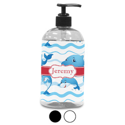 Dolphins Plastic Soap / Lotion Dispenser (Personalized)