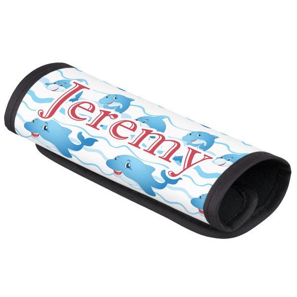 Custom Dolphins Luggage Handle Cover (Personalized)