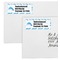 Dolphins Mailing Labels - Double Stack Close Up