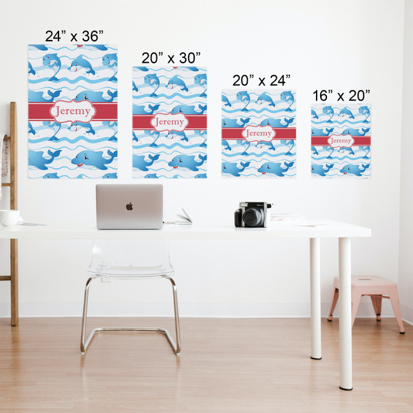 Dolphins Matte Poster - Sizes
