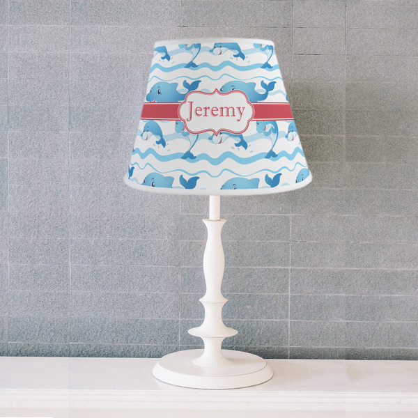 Dolphins Poly Film Empire Lampshade - Lifestyle