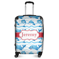 Dolphins Suitcase - 24" Medium - Checked (Personalized)
