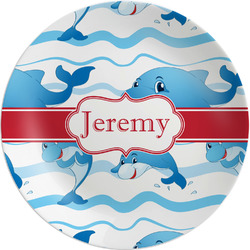Dolphins Melamine Plate (Personalized)