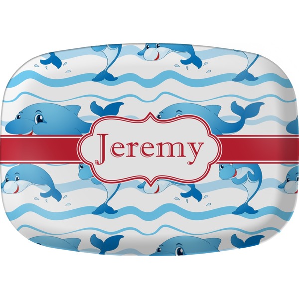 Custom Dolphins Melamine Platter (Personalized)