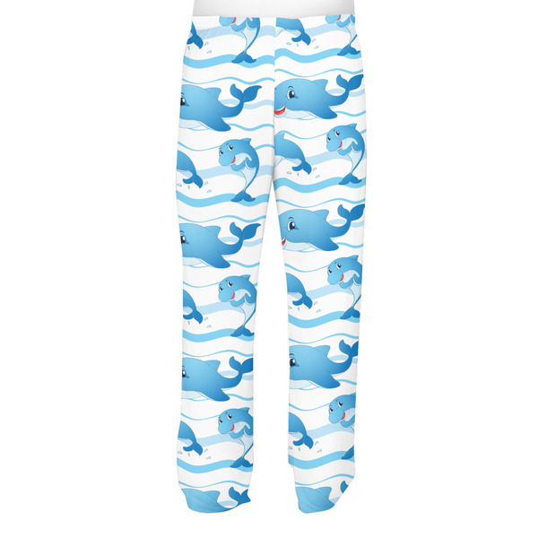 Dolphins Men's Pjs Back - on model