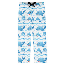 Dolphins Mens Pajama Pants - L