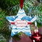 Dolphins Metal Star Ornament - Lifestyle