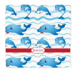 Dolphins Microfiber Dish Rag (Personalized)