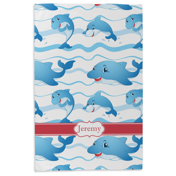 Dolphins Microfiber Dish Towel - APPROVAL