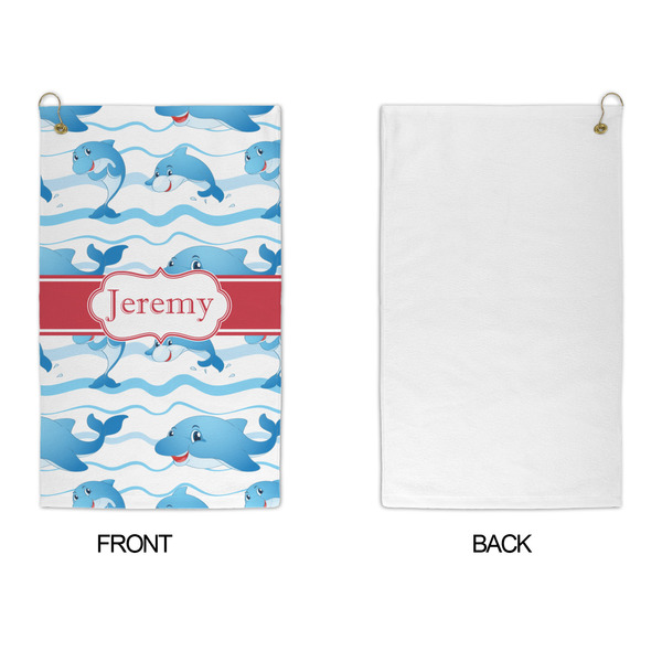 Dolphins Microfiber Golf Towels - APPROVAL