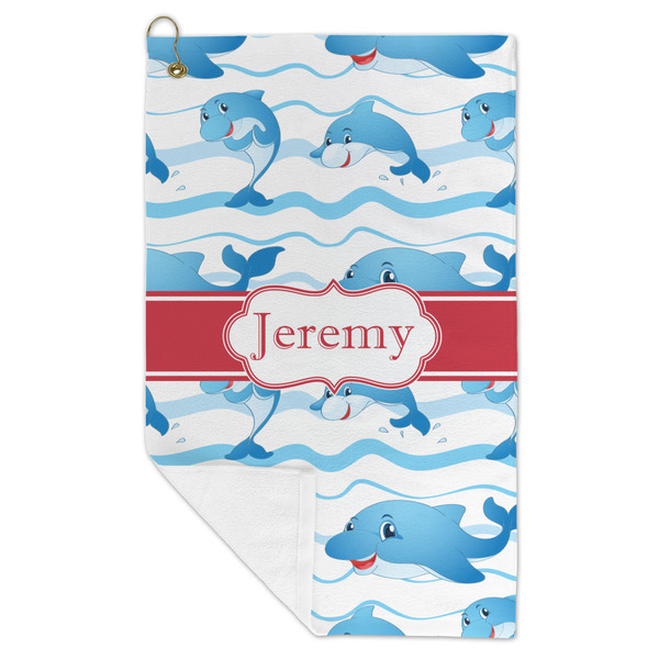 Dolphins Microfiber Golf Towels - FOLD