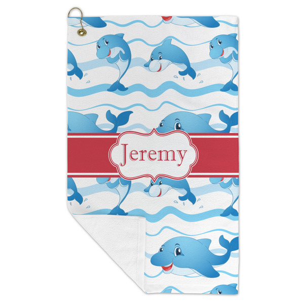 Dolphins Microfiber Golf Towels - FOLD