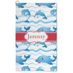 Dolphins Microfiber Golf Towel (Personalized)
