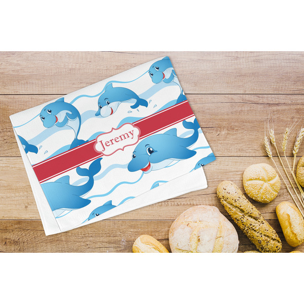 Dolphins Microfiber Kitchen Towel - LIFESTYLE