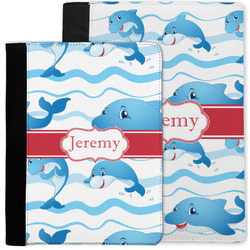 Dolphins Notebook Padfolio w/ Name or Text