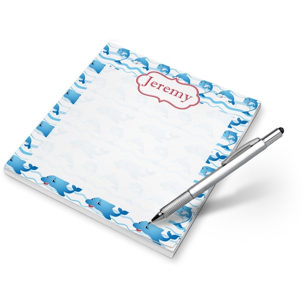 Custom Dolphins Notepad (Personalized)