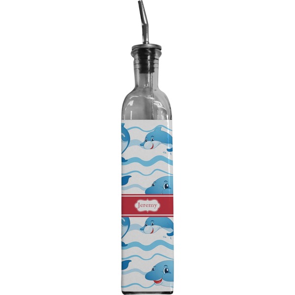 Custom Dolphins Oil Dispenser Bottle (Personalized)
