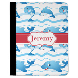 Dolphins Padfolio Clipboard - Large (Personalized)