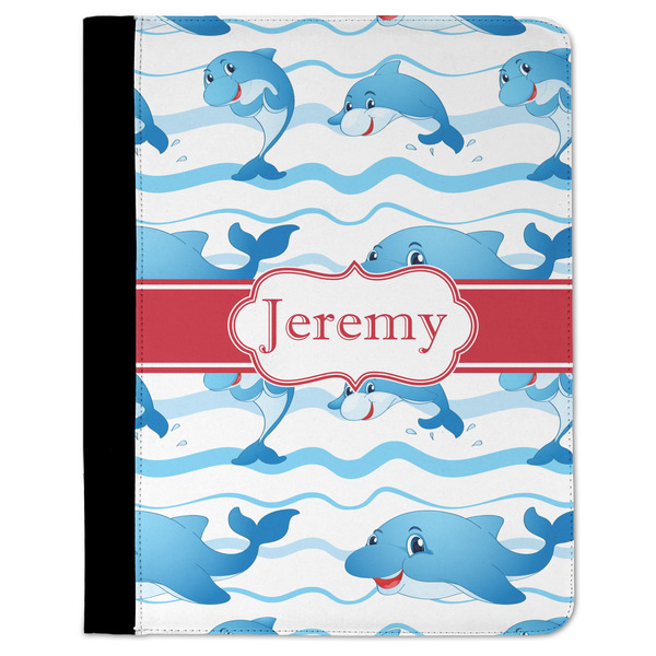Custom Dolphins Padfolio Clipboard - Large (Personalized)